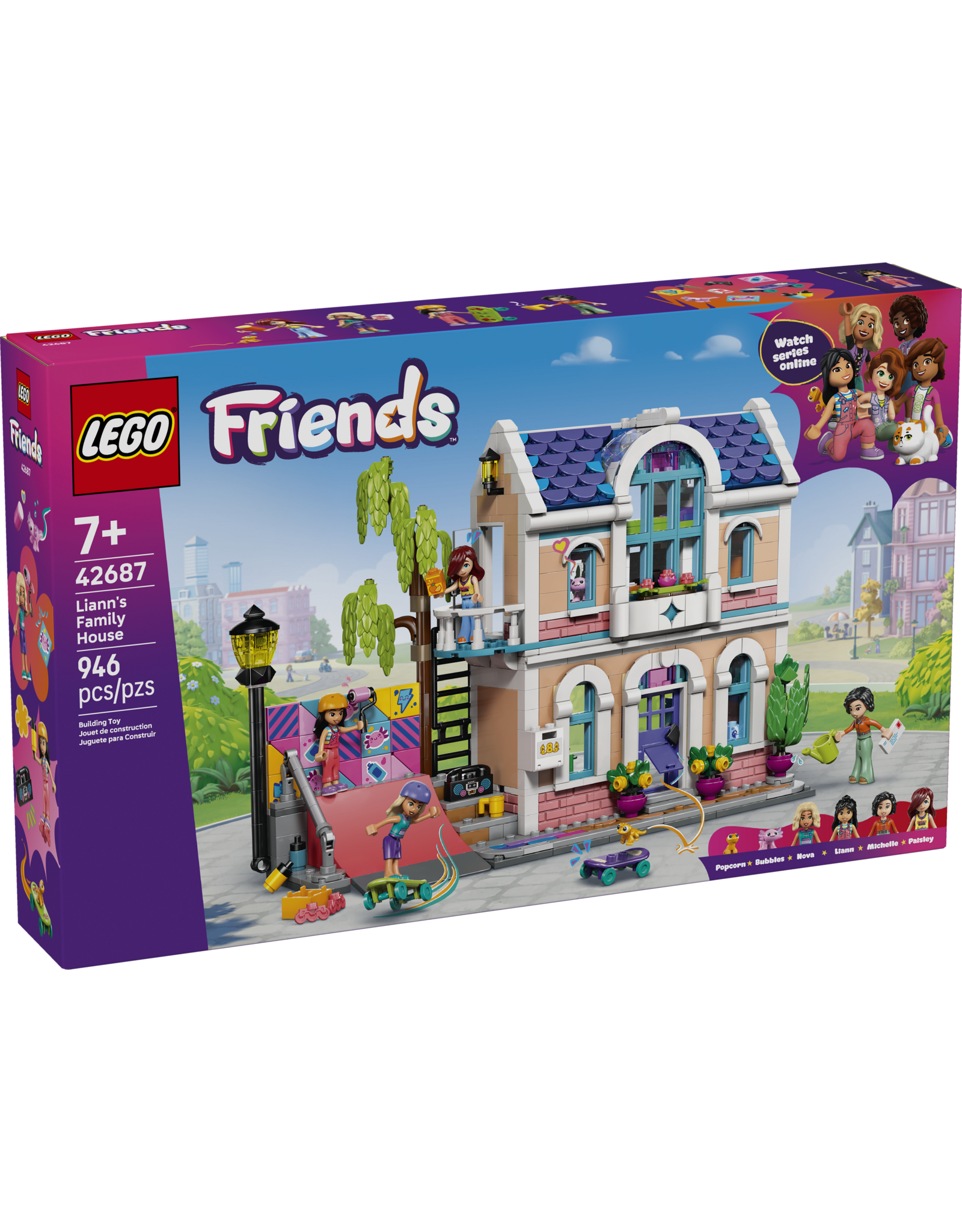 LEGO Friends 42687 Liann's Family House