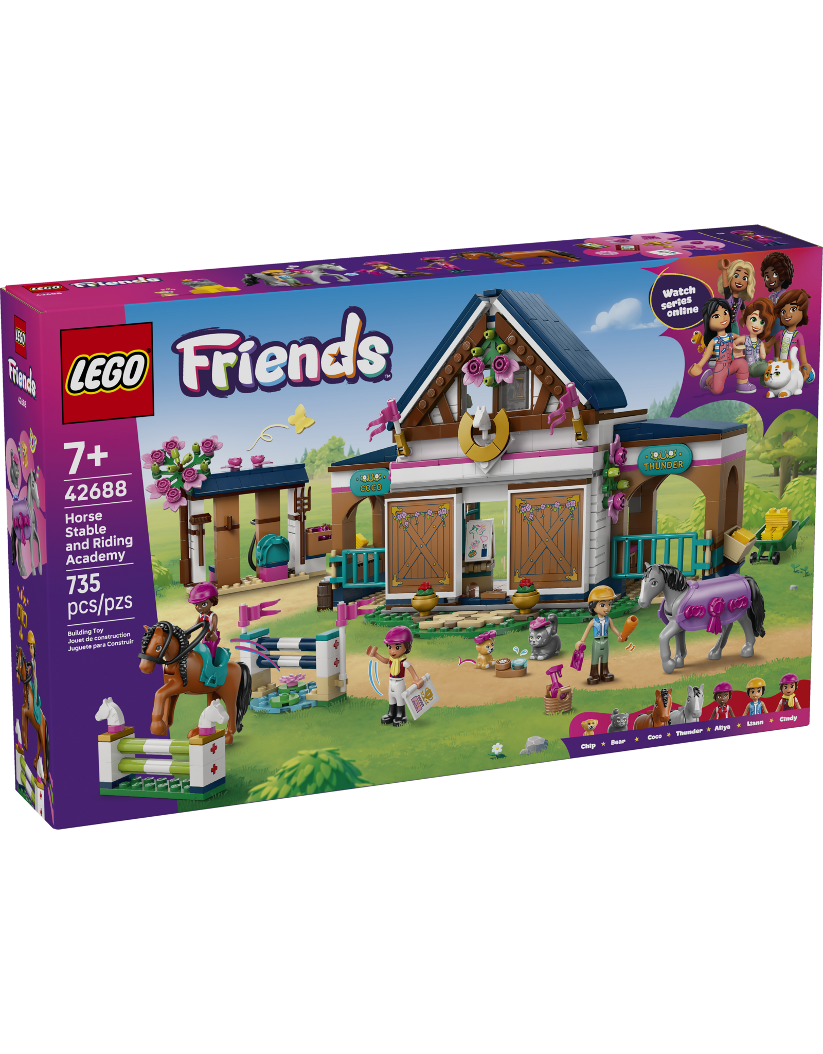 LEGO Friends 42688 Horse Stable and Riding Academy