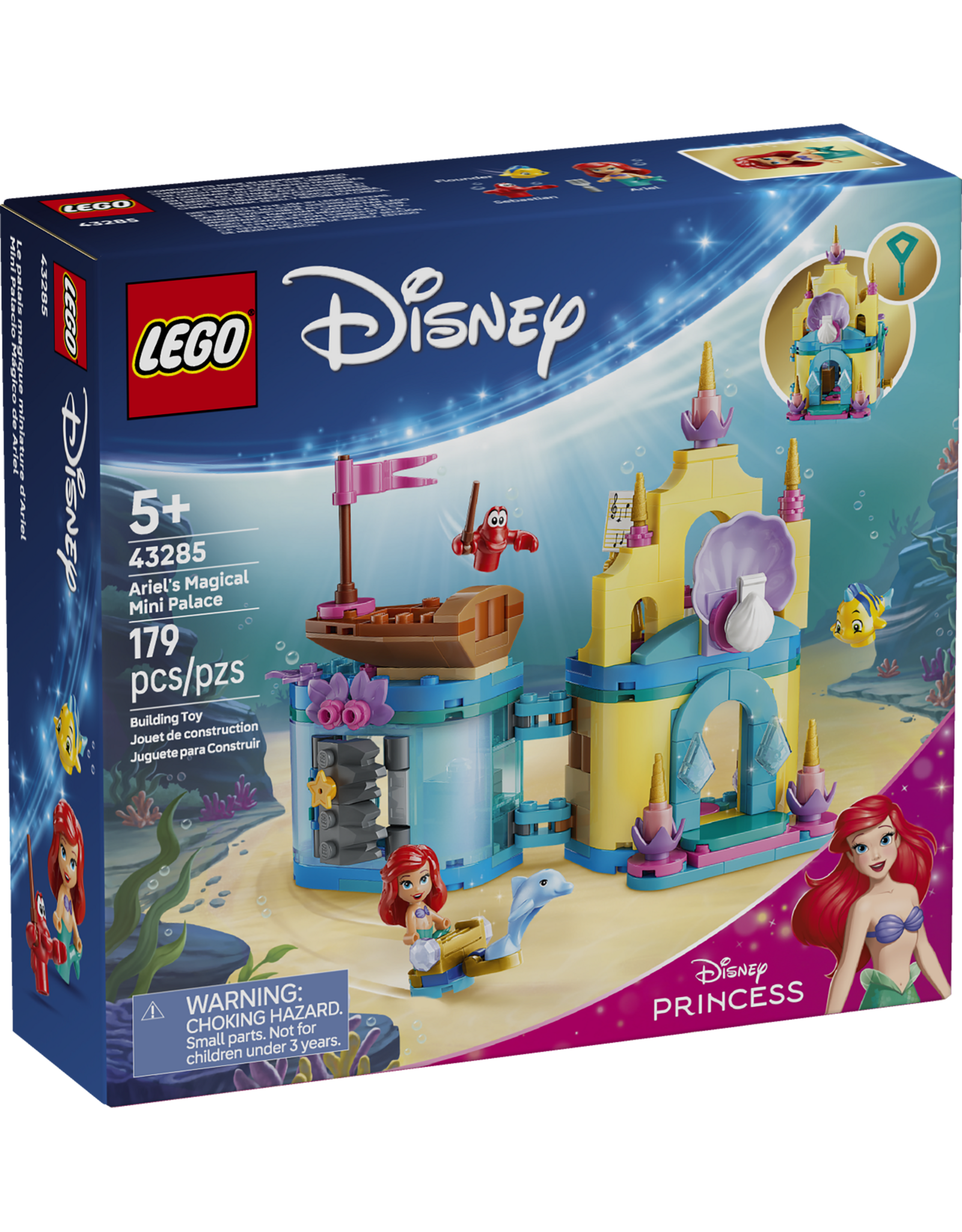 LEGO Disney Princess 43285 Ariel's Magical Mini Palace