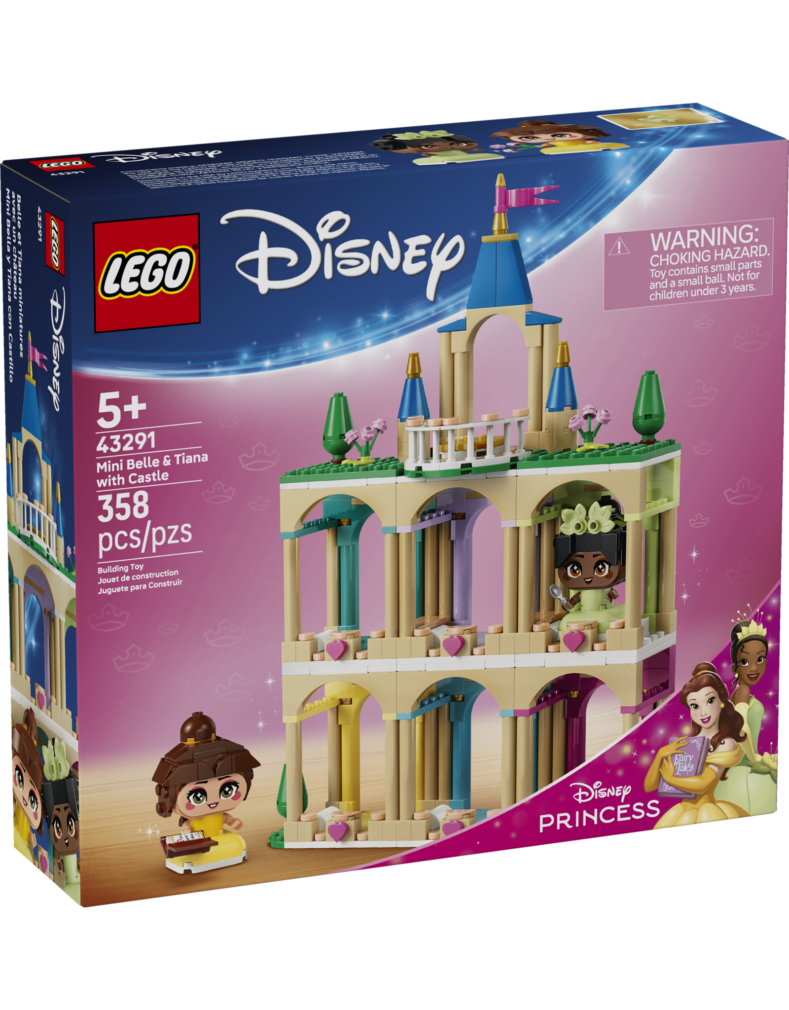 LEGO Disney 43291 Mini Belle & Tiana with Castle