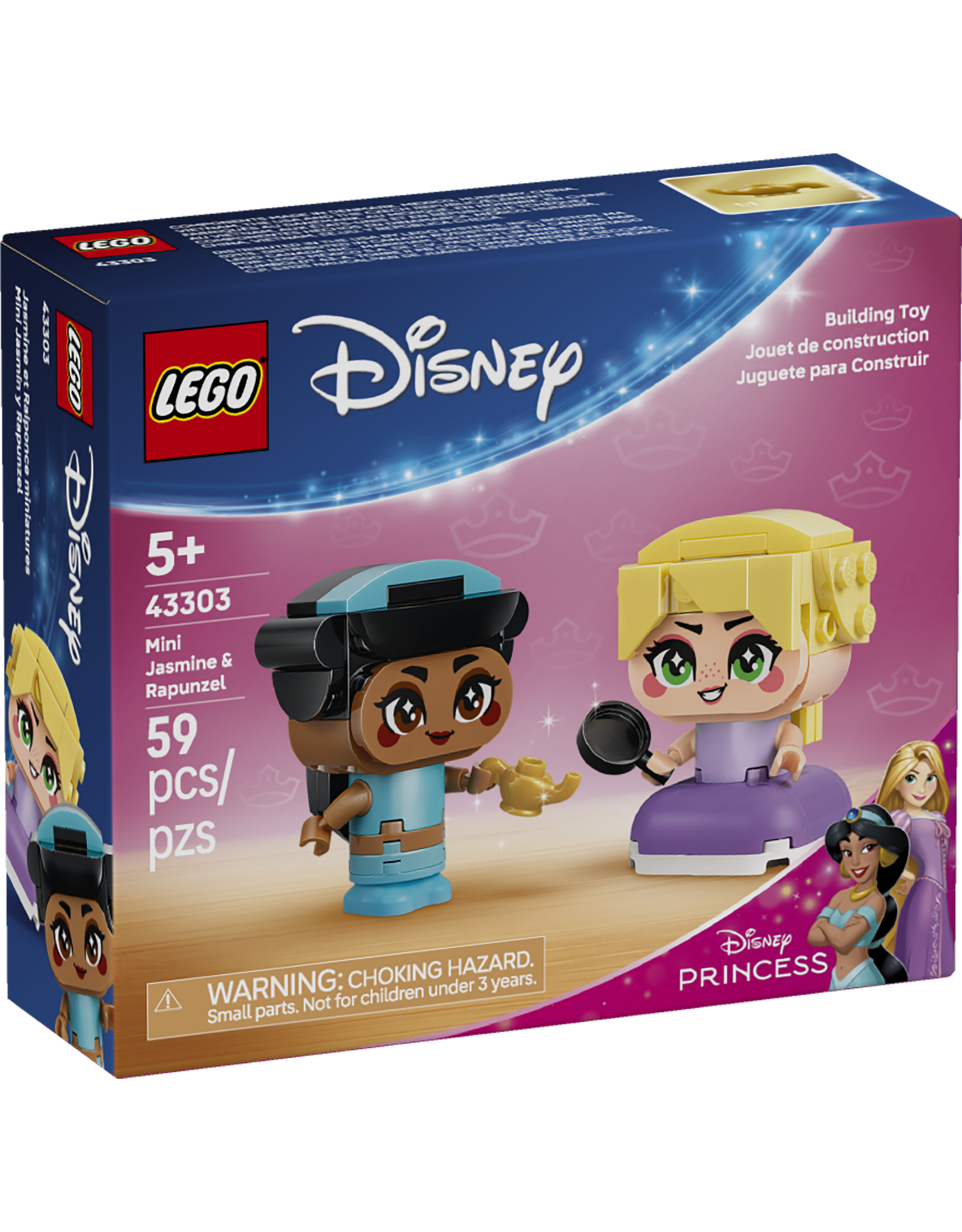 LEGO Disney 43303 Mini Jasmine & Rapunzel