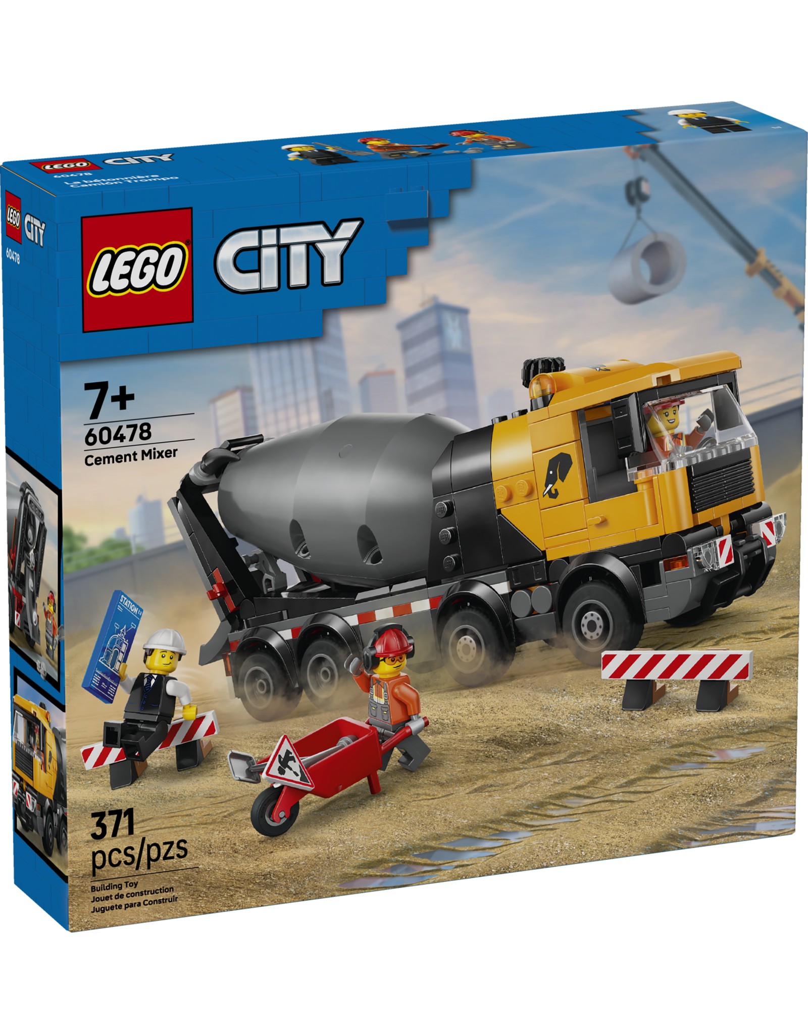 LEGO City 60478 Cement Mixer