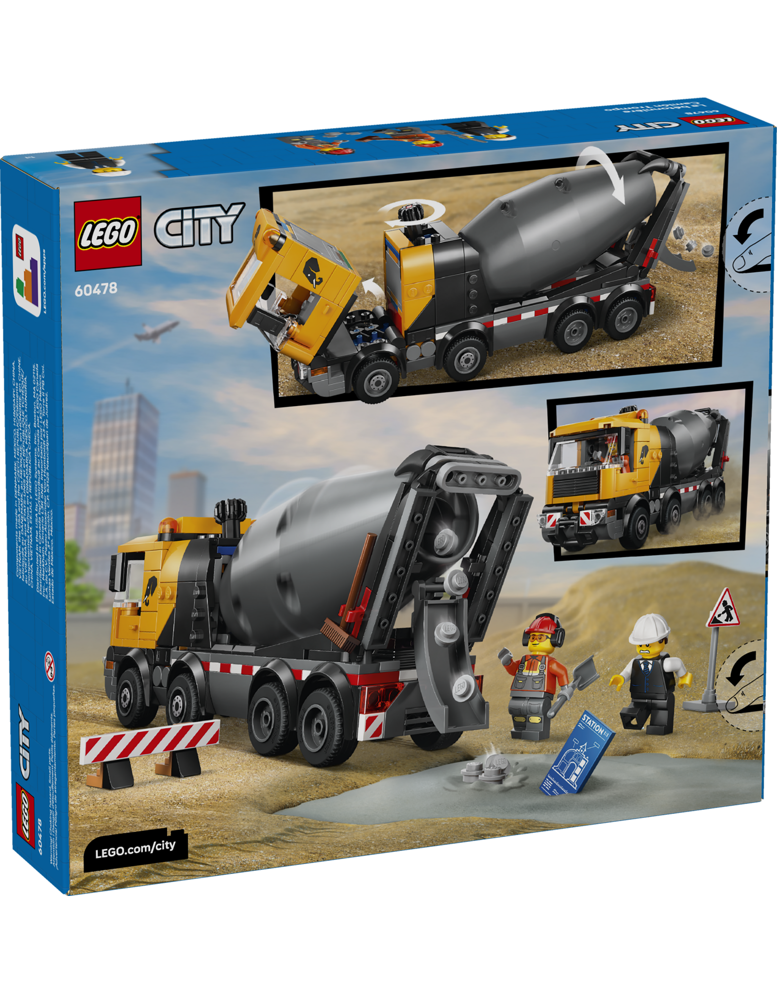 LEGO City 60478 Cement Mixer