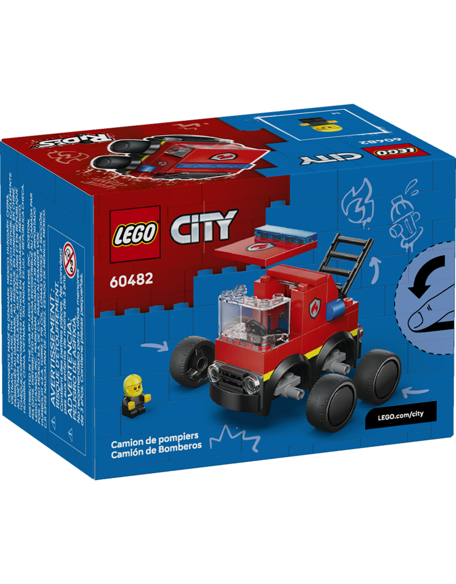 LEGO City 60482 Rides - Fire Engine