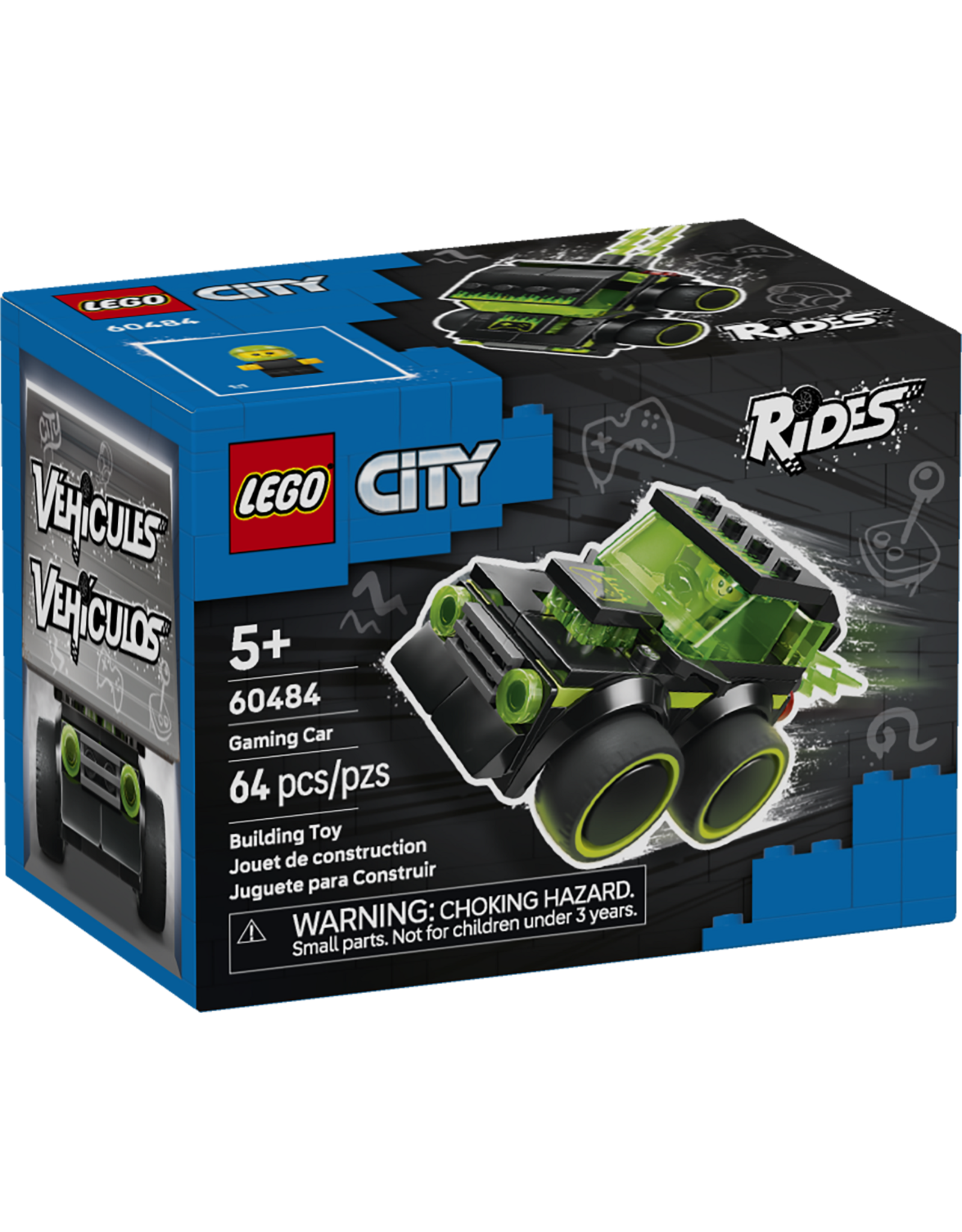 LEGO City 60484 Rides - Gaming Race Car