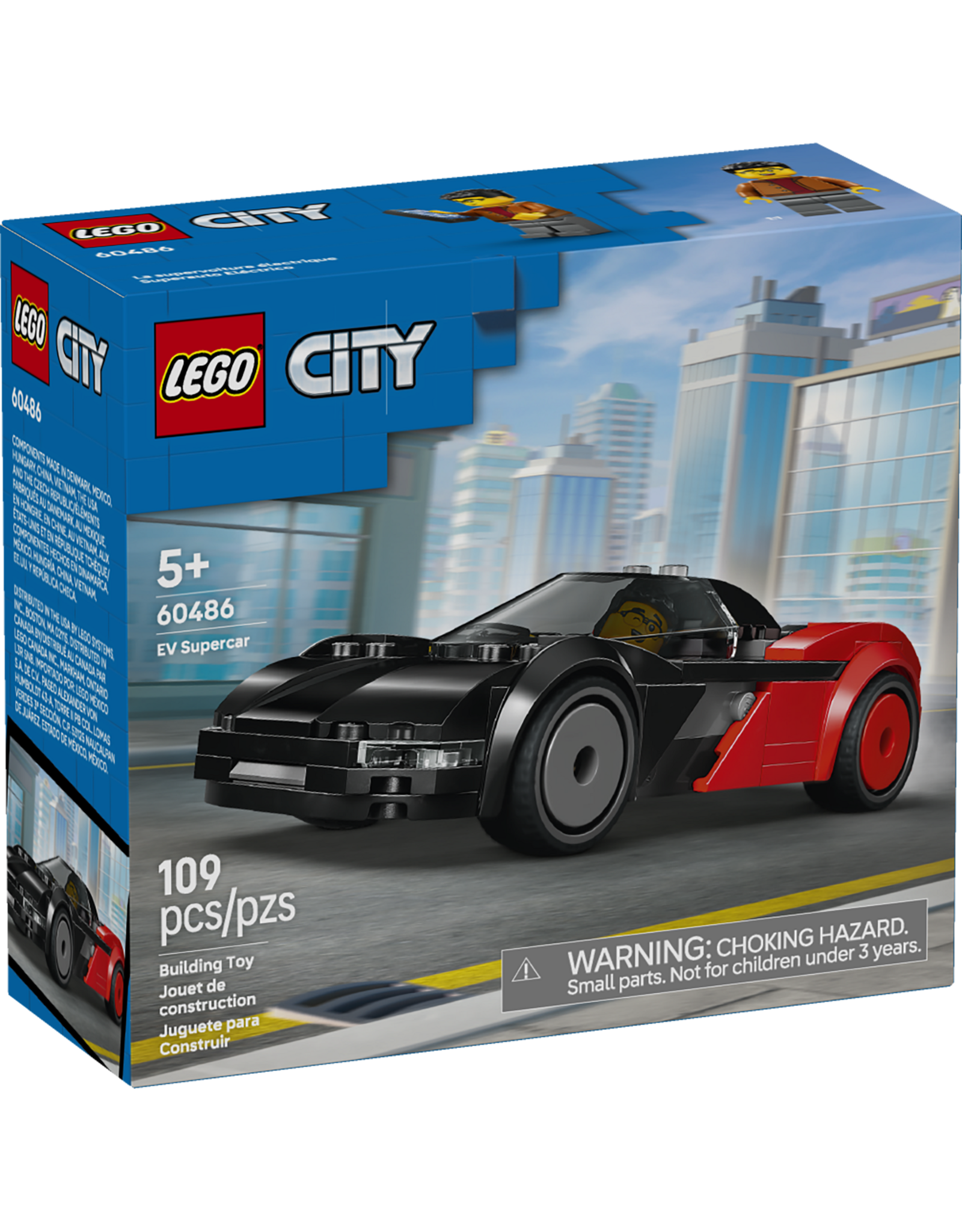 LEGO City 60486 EV Supercar