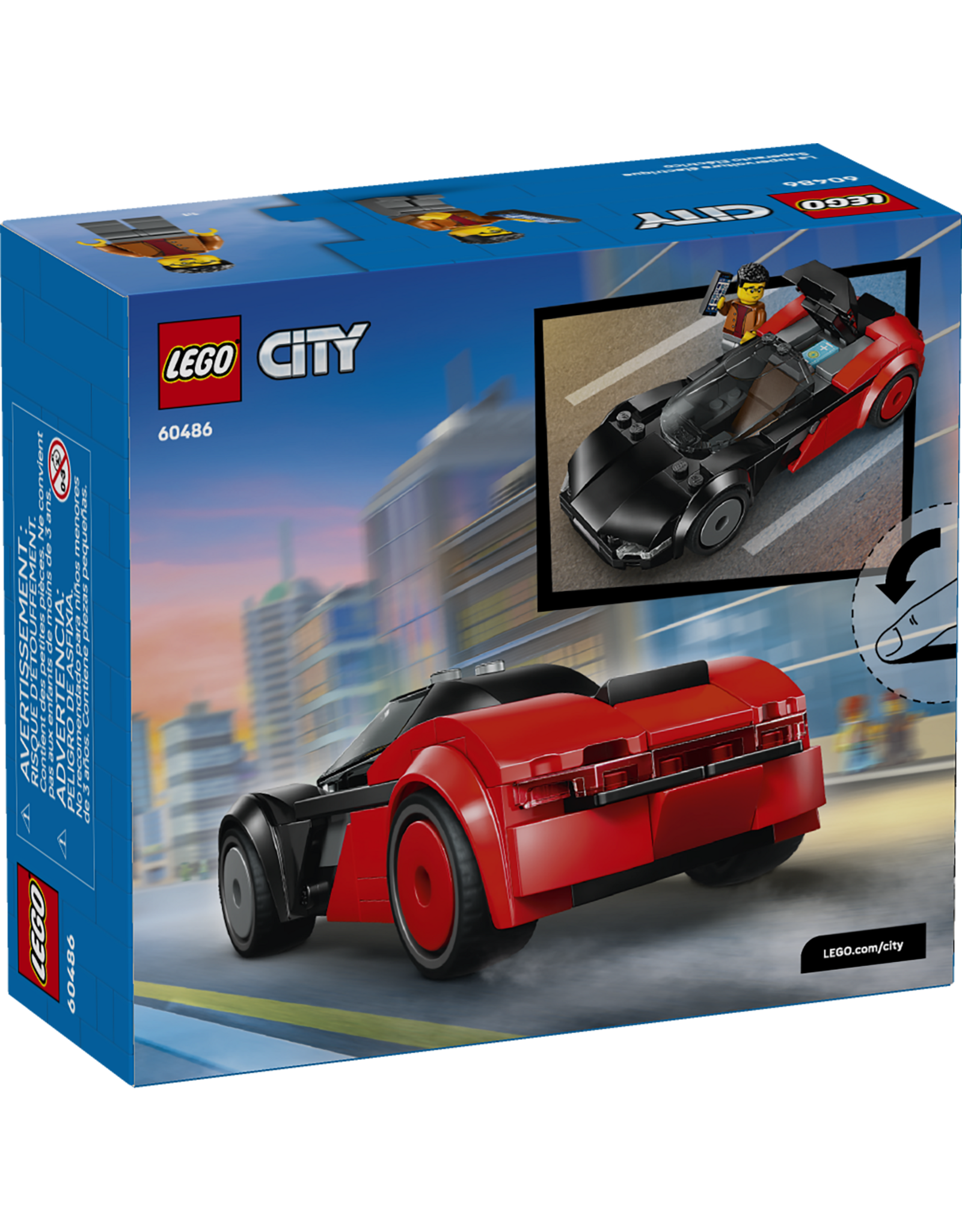 LEGO City 60486 EV Supercar