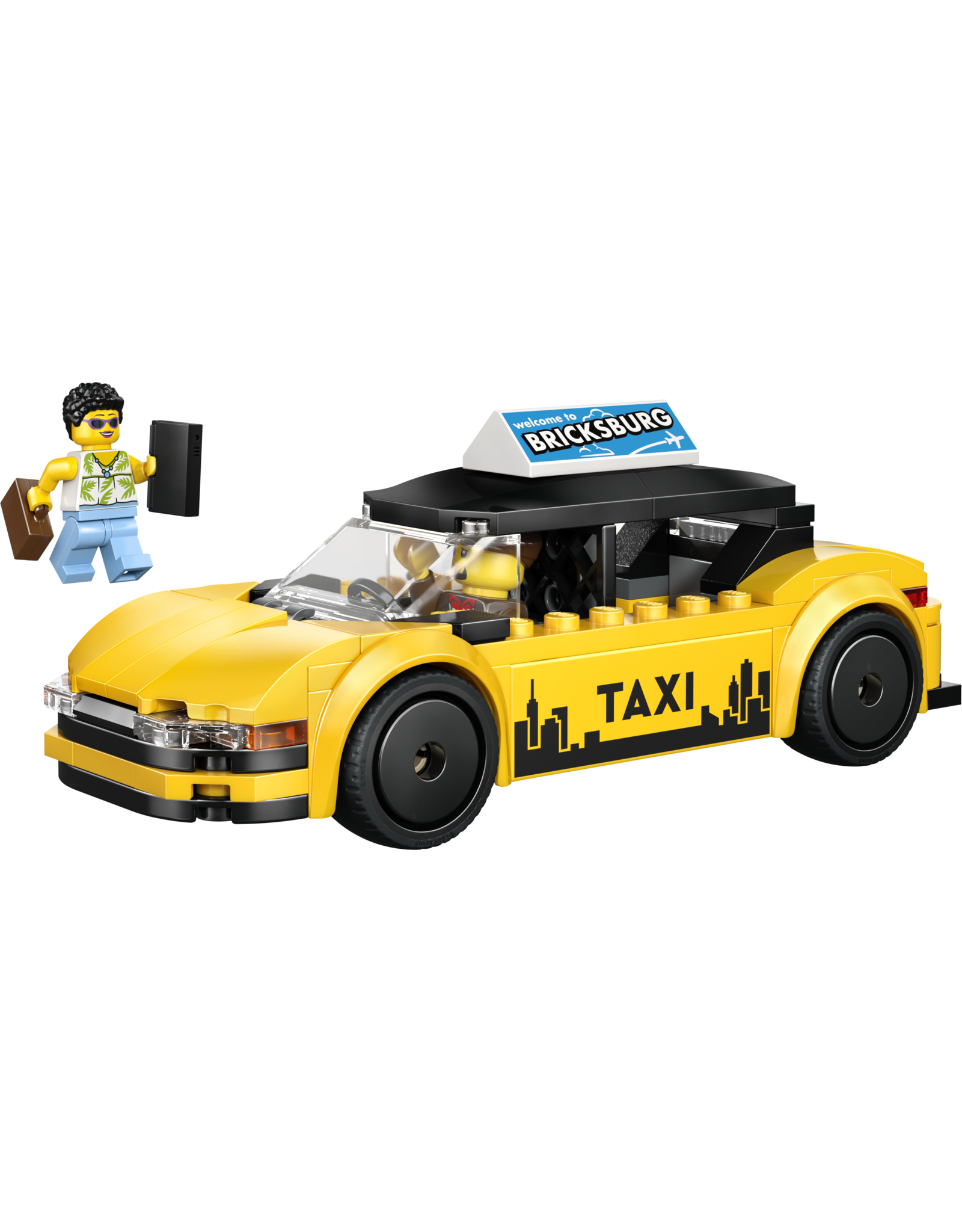 LEGO City 60487 Yellow Taxi