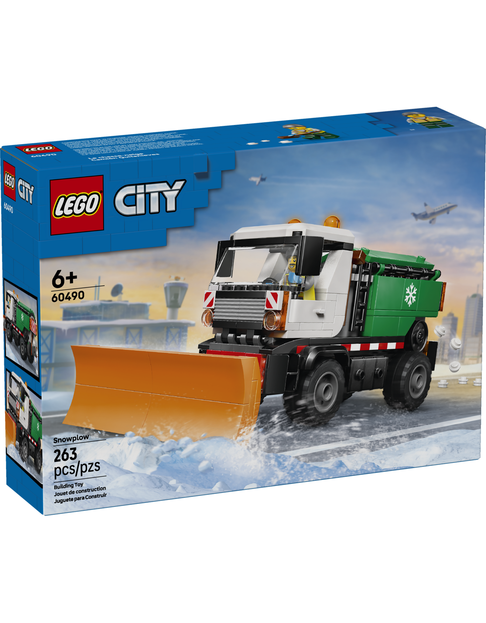 LEGO City 60490 Snowplough