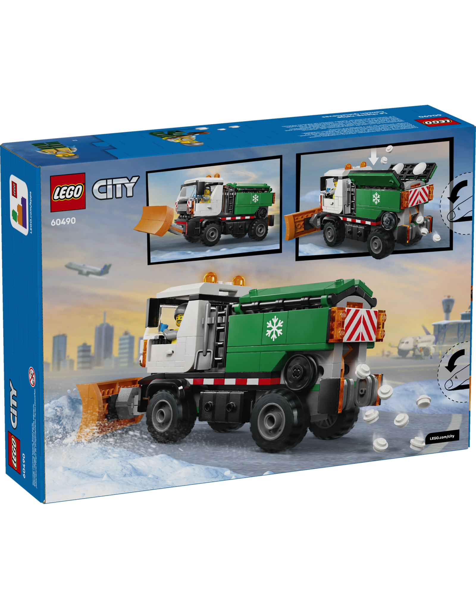 LEGO City 60490 Snowplough