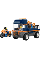 LEGO City 60491 Motorcycle Transporter