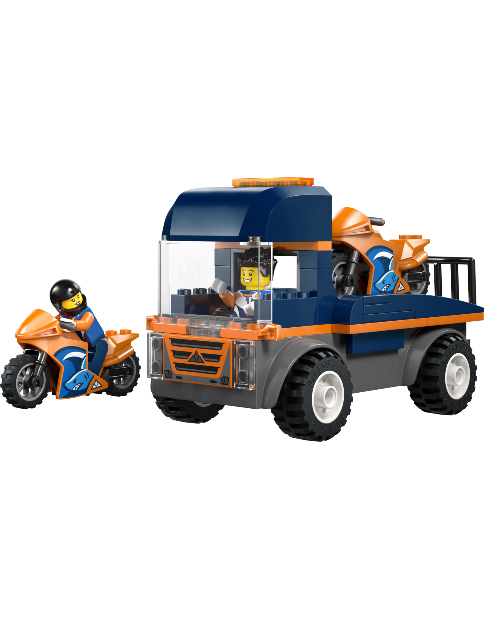 LEGO City 60491 Motorcycle Transporter