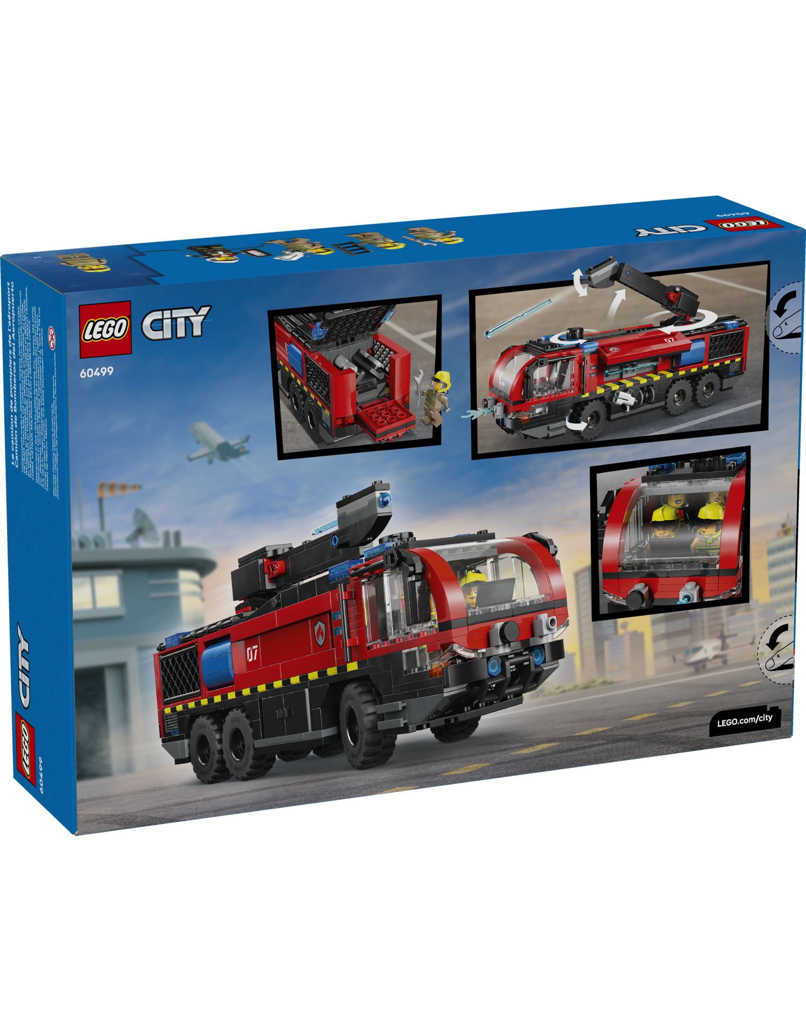 LEGO City 60499 Airport Fire Engine