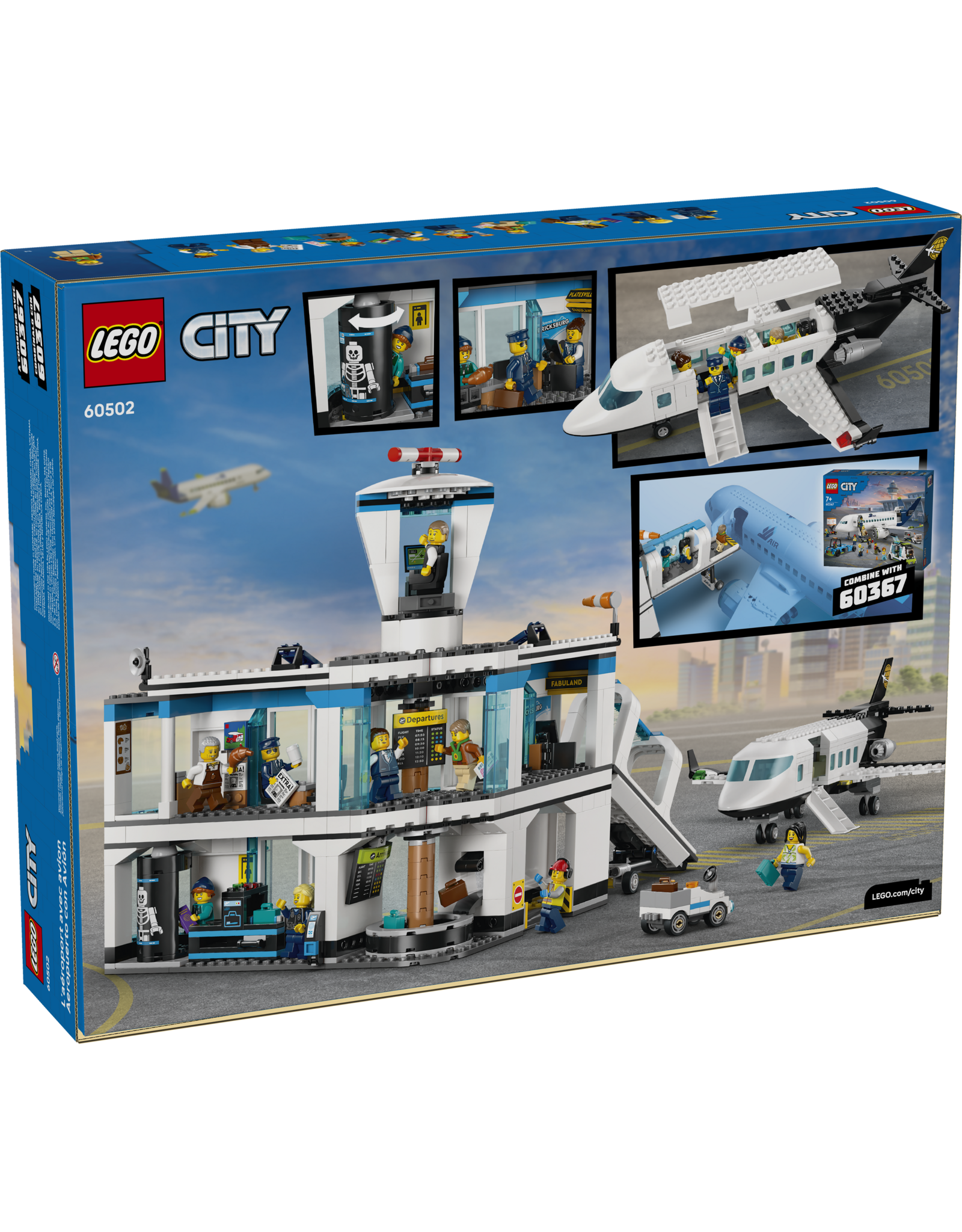 LEGO City 60502 Airport with Airplane