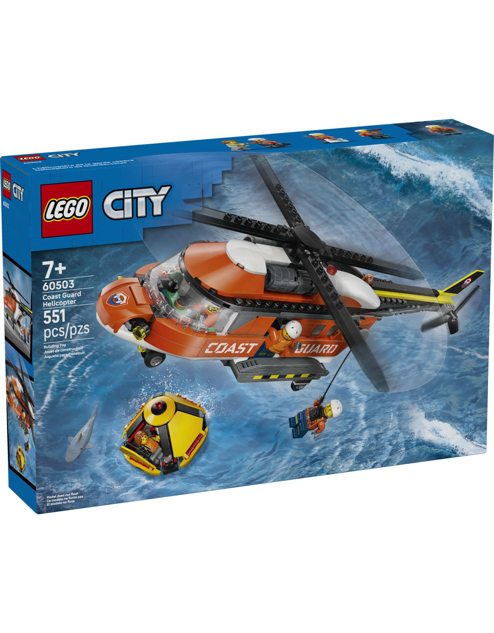 LEGO City 60503 Coast Guard Helicopter
