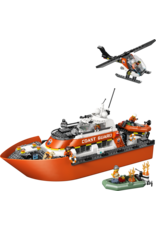 LEGO City 60504 Coast Guard Rescue Boat & Helicopter