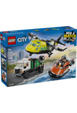 LEGO City 60505 Airplane Service Truck & Hovercraft Remix