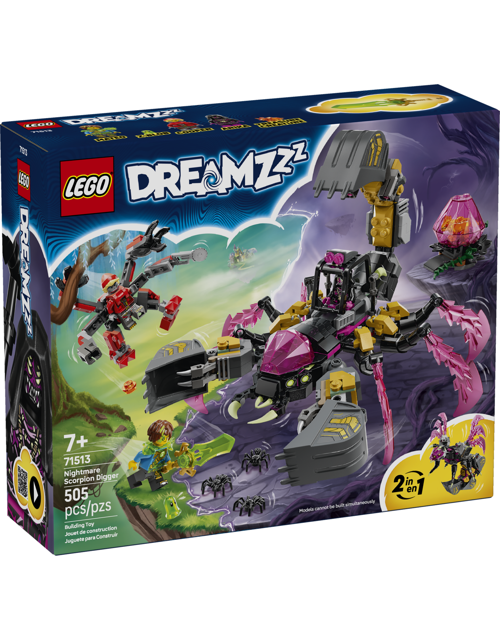 LEGO DREAMZzz 71513 Nightmare Scorpion Digger