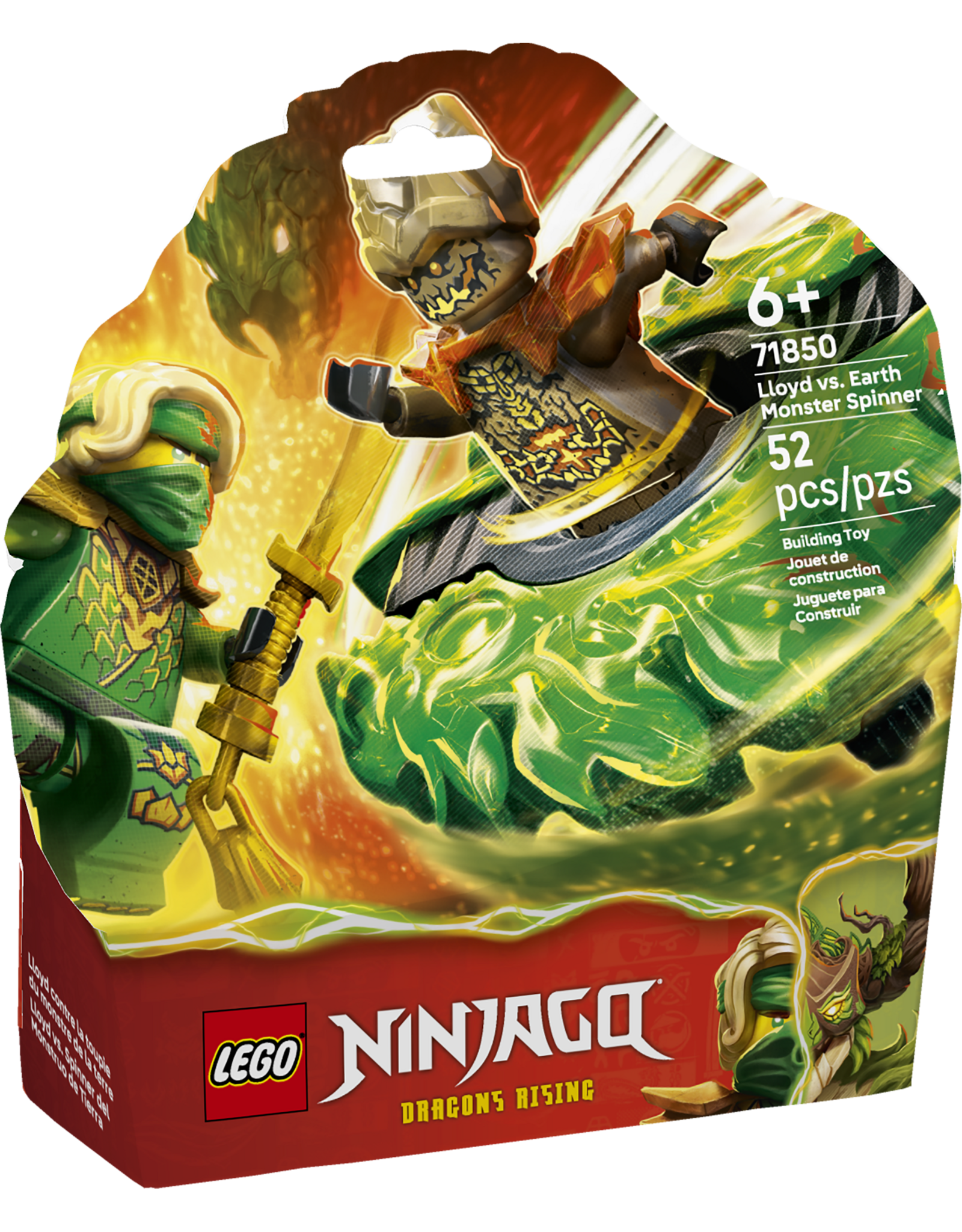 LEGO Ninjago 71850 Lloyd vs. Earth Monster Spinner