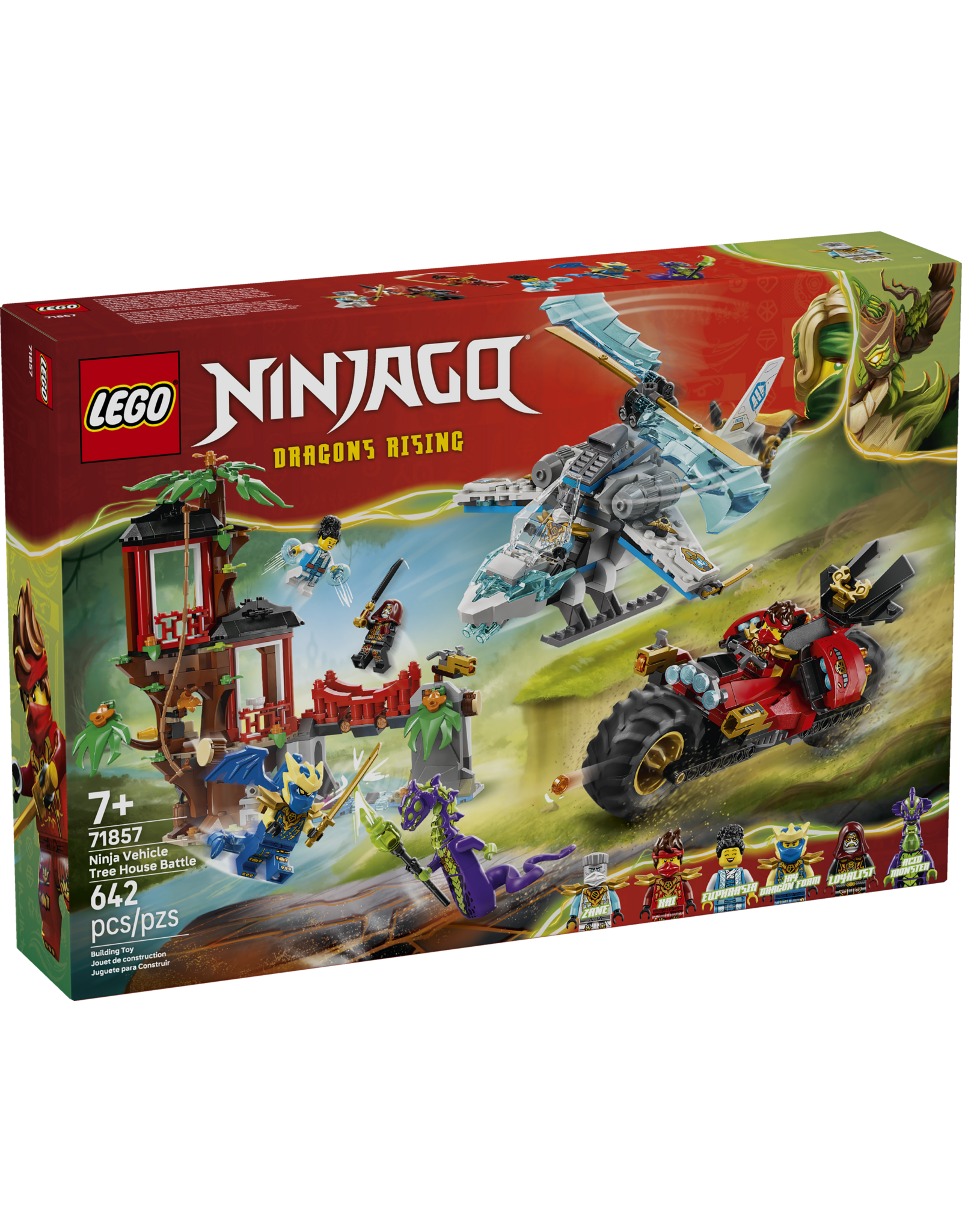 LEGO Ninjago 71857 Ninja Vehicle Tree House Battle