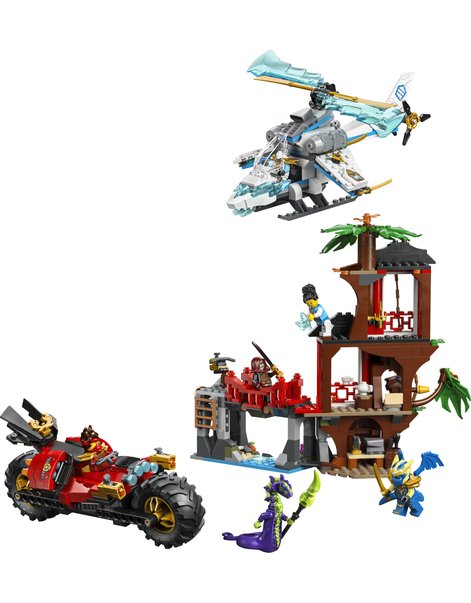 LEGO Ninjago 71857 Ninja Vehicle Tree House Battle