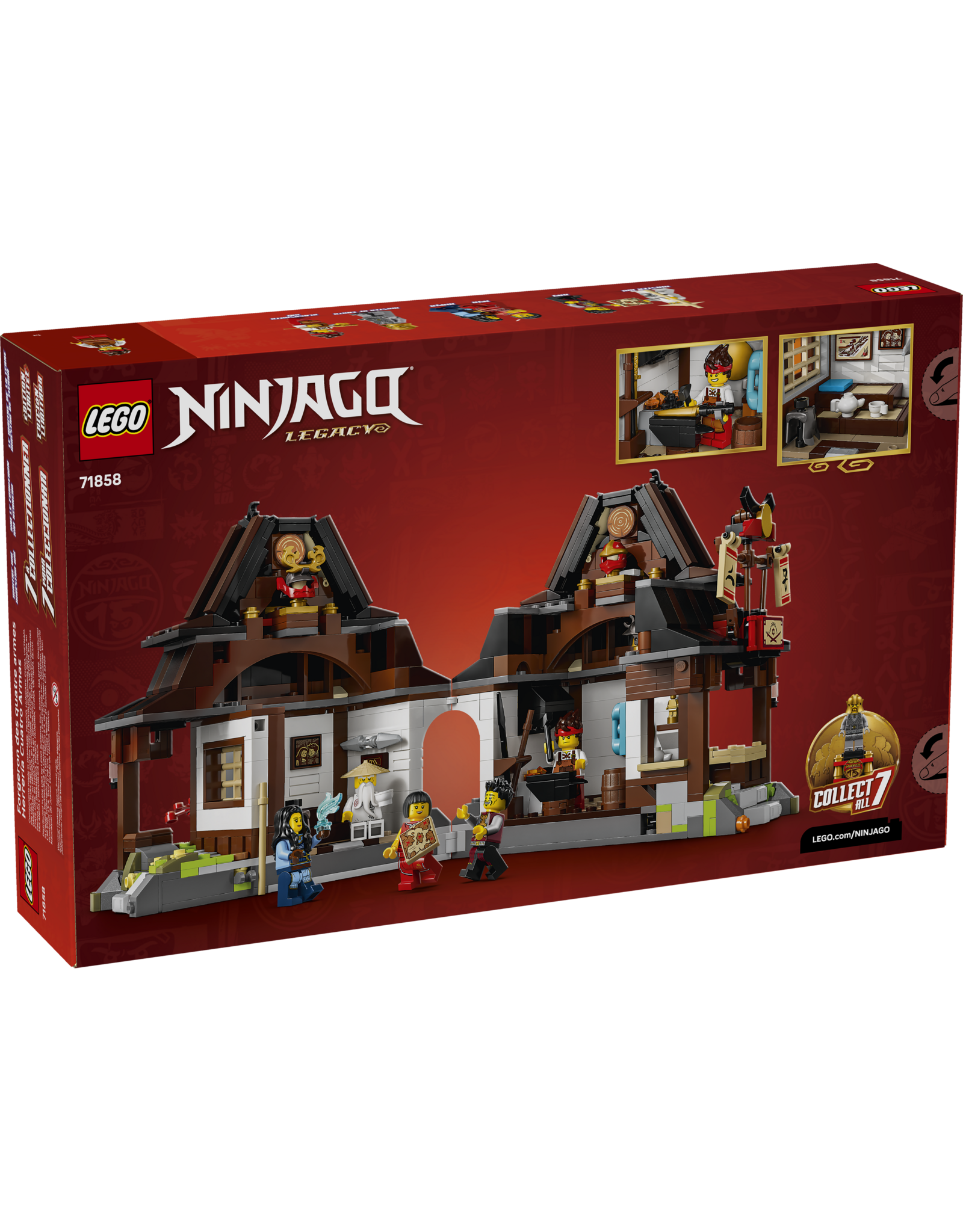 LEGO Ninjago 71858 Four Weapons Blacksmith 15th Anniversary