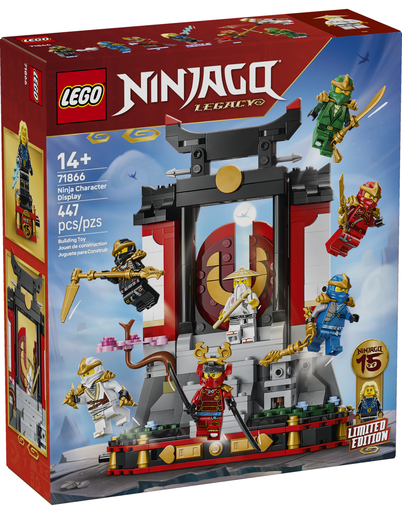 LEGO Ninjago 71866 Ninja Character Display 15th Anniversary