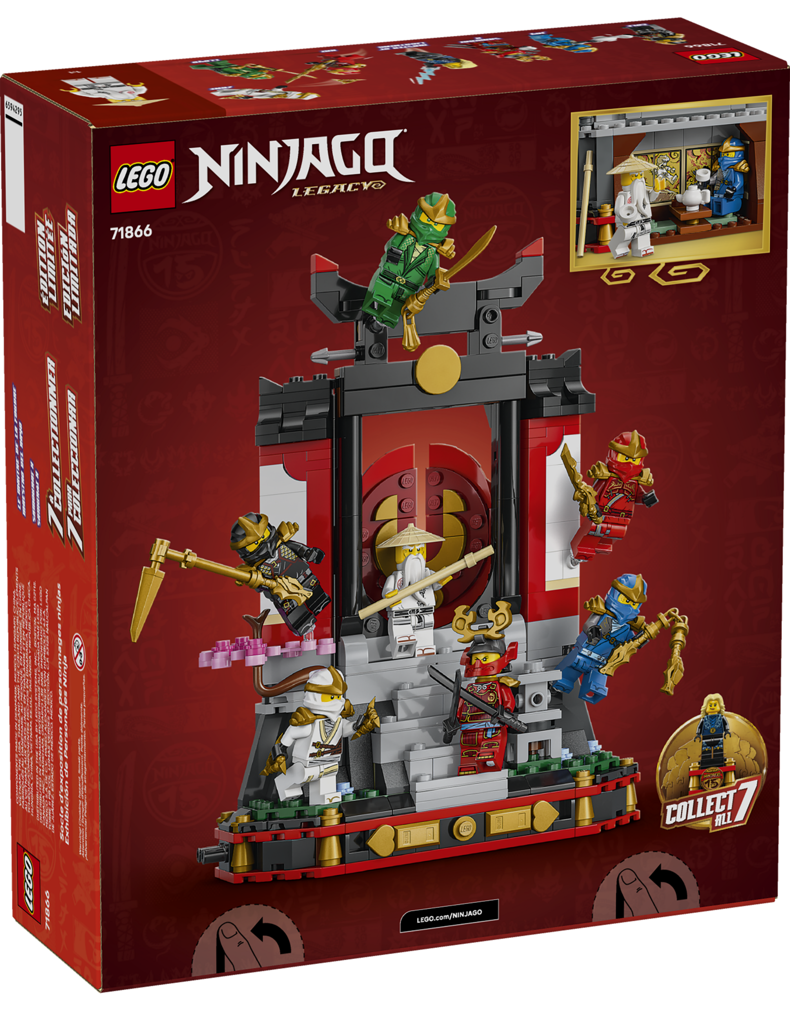 LEGO Ninjago 71866 Ninja Character Display 15th Anniversary