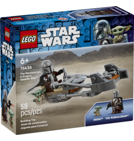LEGO Star Wars 75436 The Mandalorian & Grogu's Speeder Bike