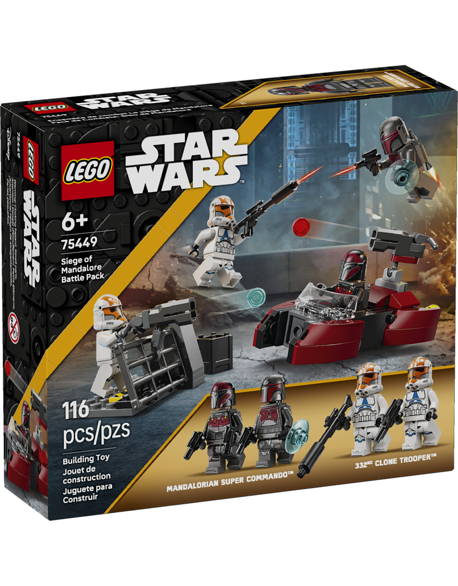 LEGO Star Wars 75449 Siege of Mandalore Battle Pack