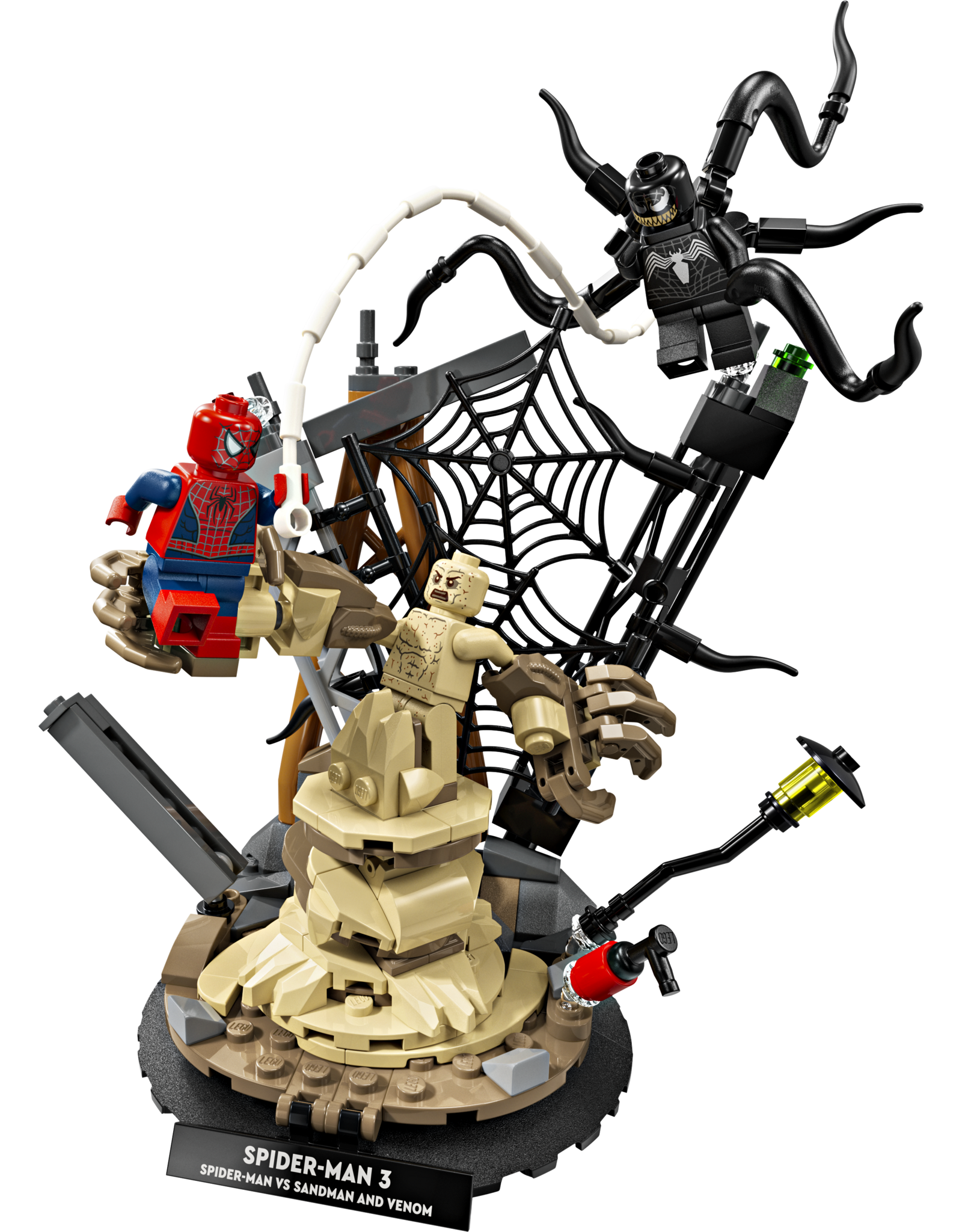 LEGO Super Heroes 76334 Epic Battle: Spider-Man vs. Sandman