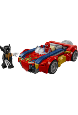 LEGO Super Heroes 76336 Spider-Man Car vs. Venomized Wolverine