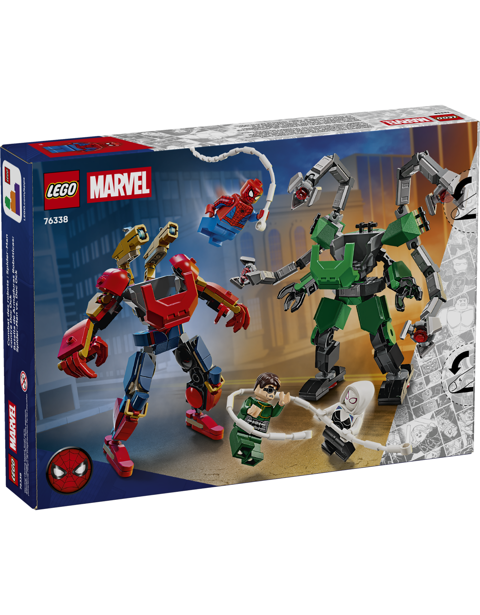 LEGO Super Heroes 76338 Mech Battle: Spider-Man vs. Doc Ock