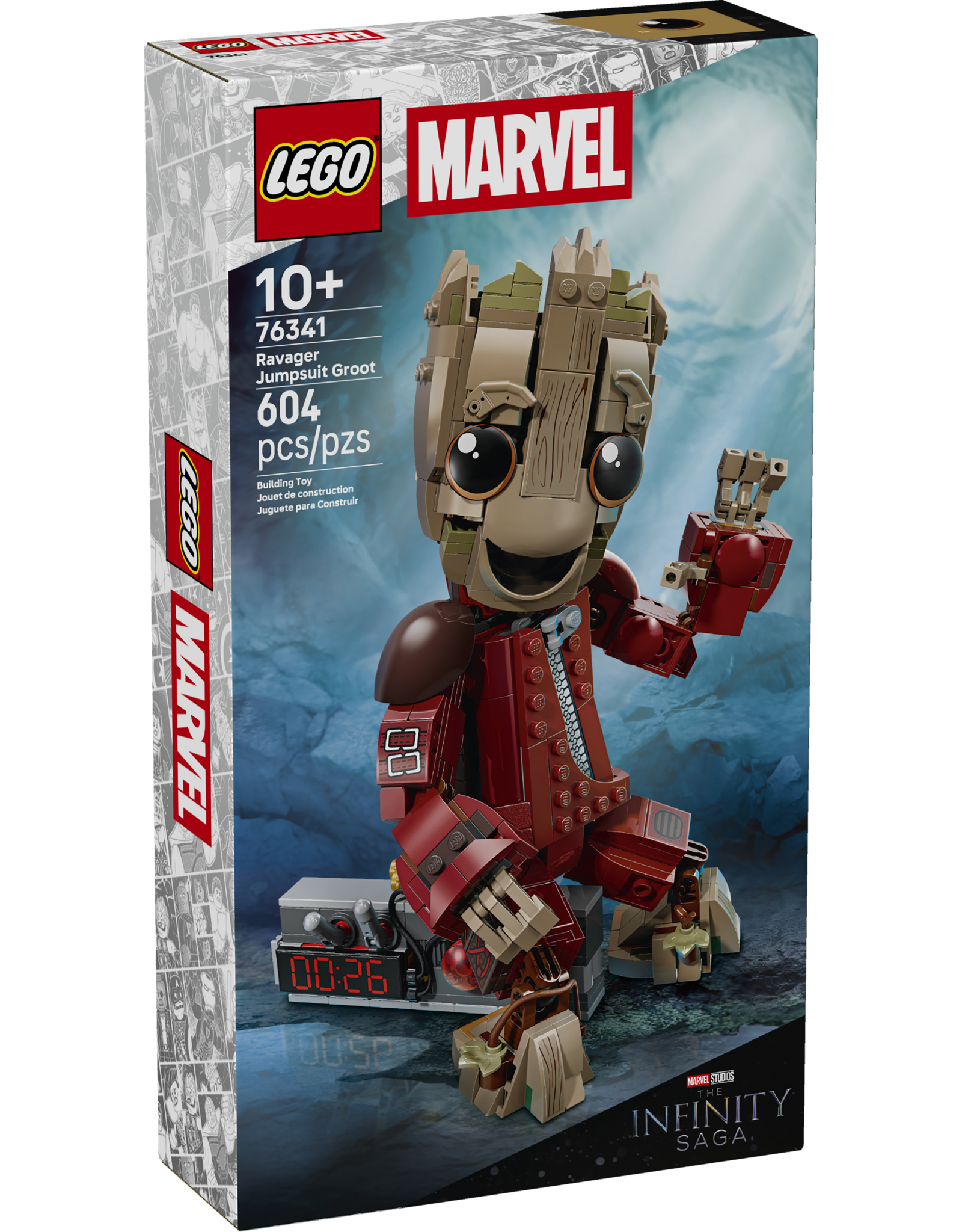 LEGO Super Heroes 76341 Ravager Jumpsuit Groot