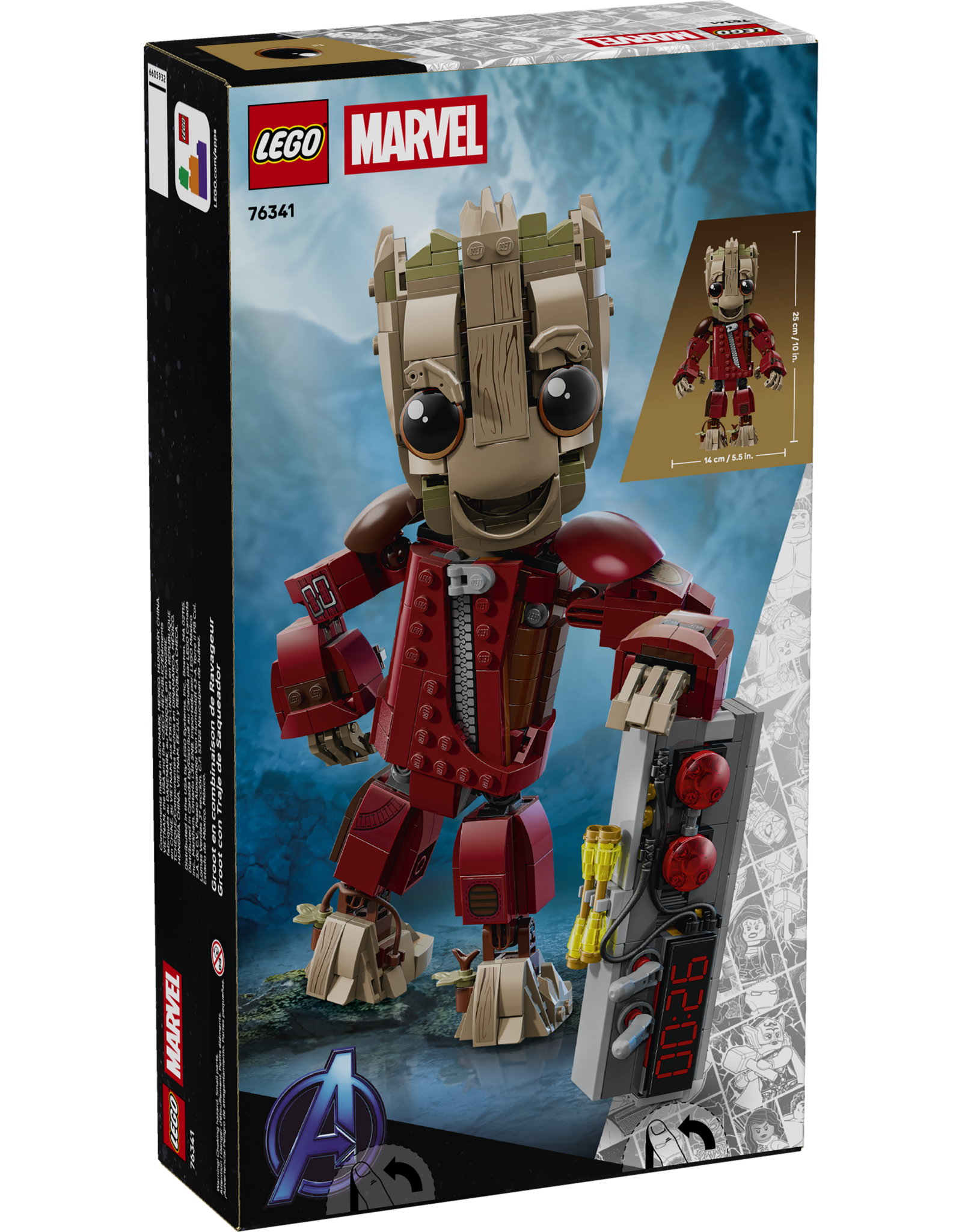 LEGO Super Heroes 76341 Ravager Jumpsuit Groot