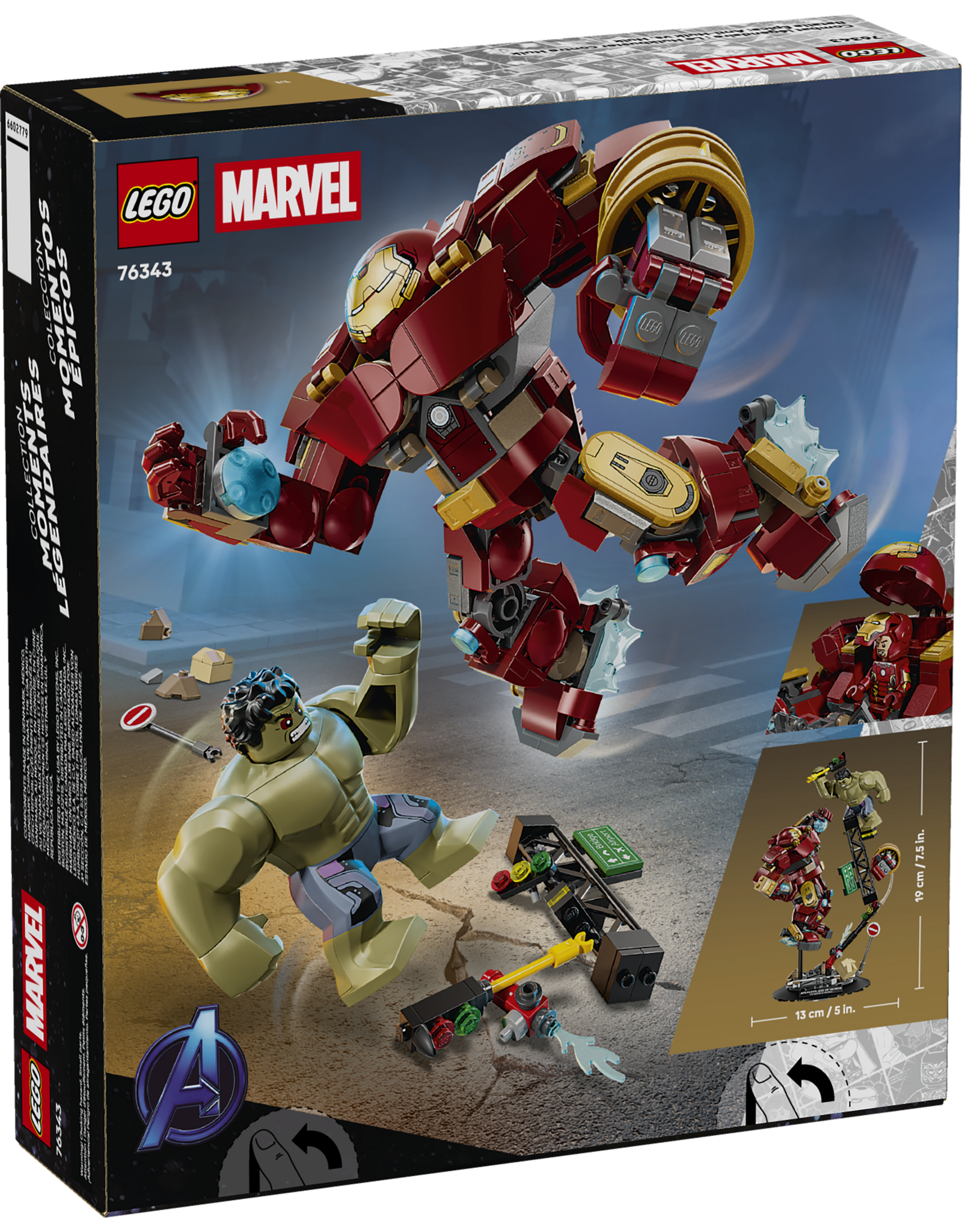 LEGO Super Heroes 76343 Epic Battle: Hulkbuster vs. The Hulk