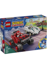 LEGO Sonic the Hedgehog 77118 Silver's Car vs. Knuckles' Monster Truck