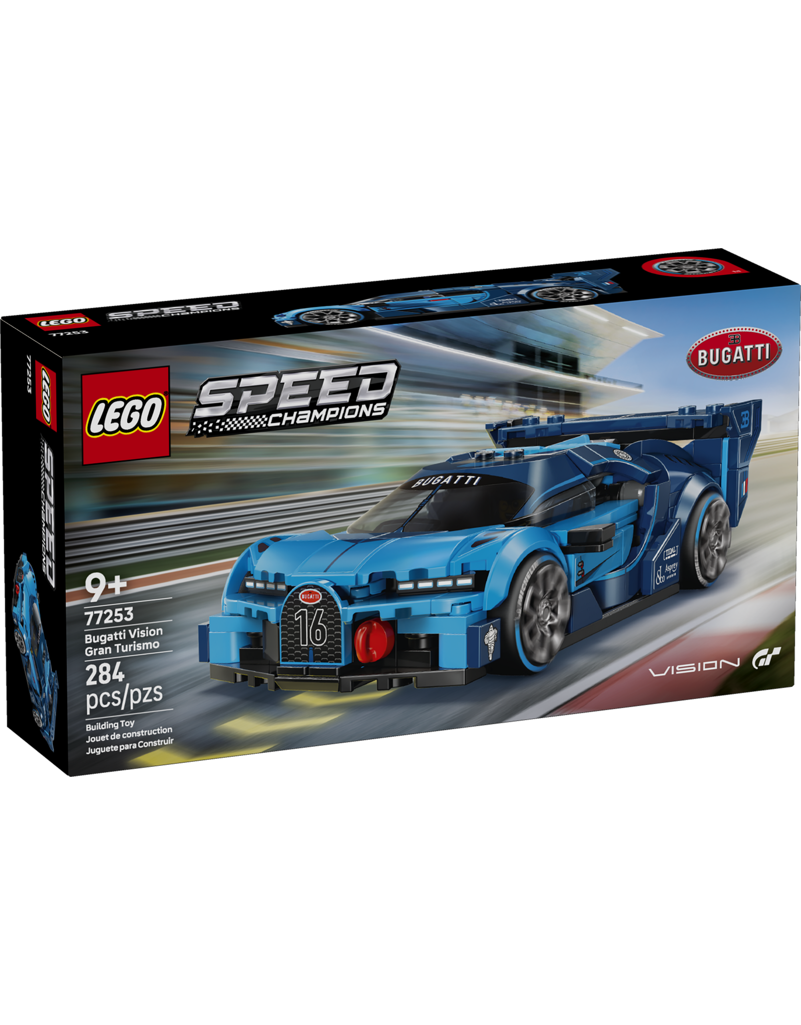 LEGO Speed Champions 77253 Bugatti Vision GT Hyper Sports Car