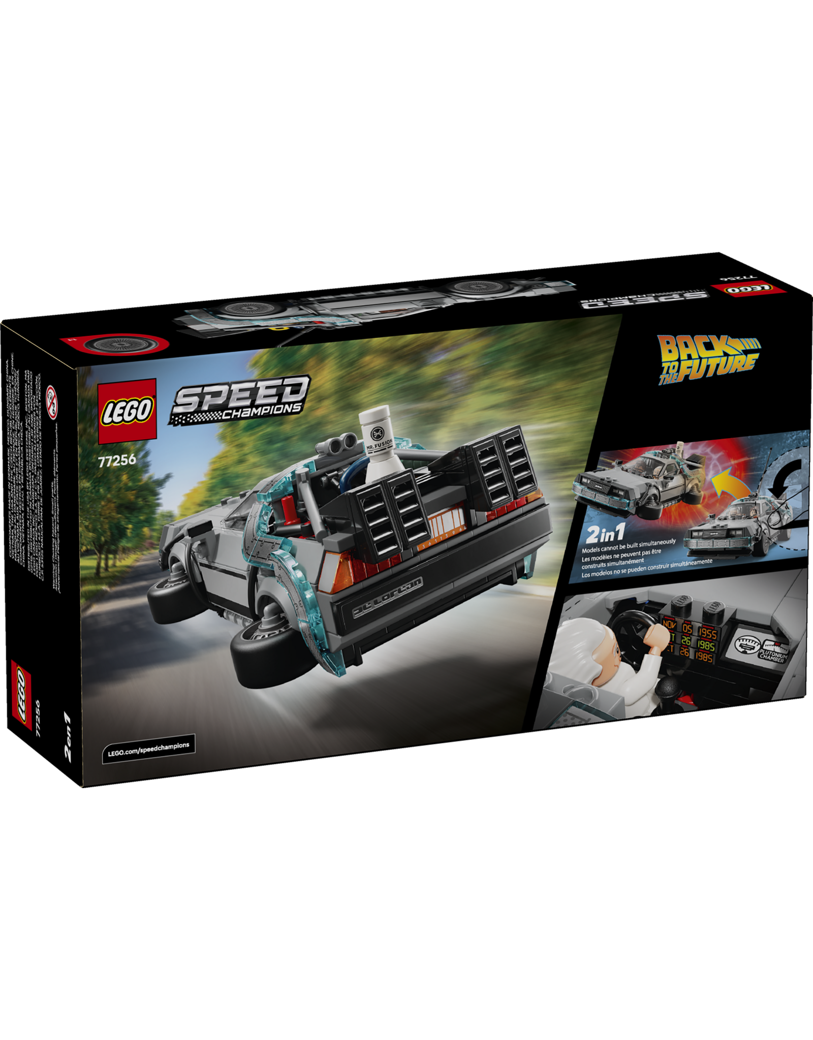 LEGO Speed Champions 77256 Time Machine from Back to the Future