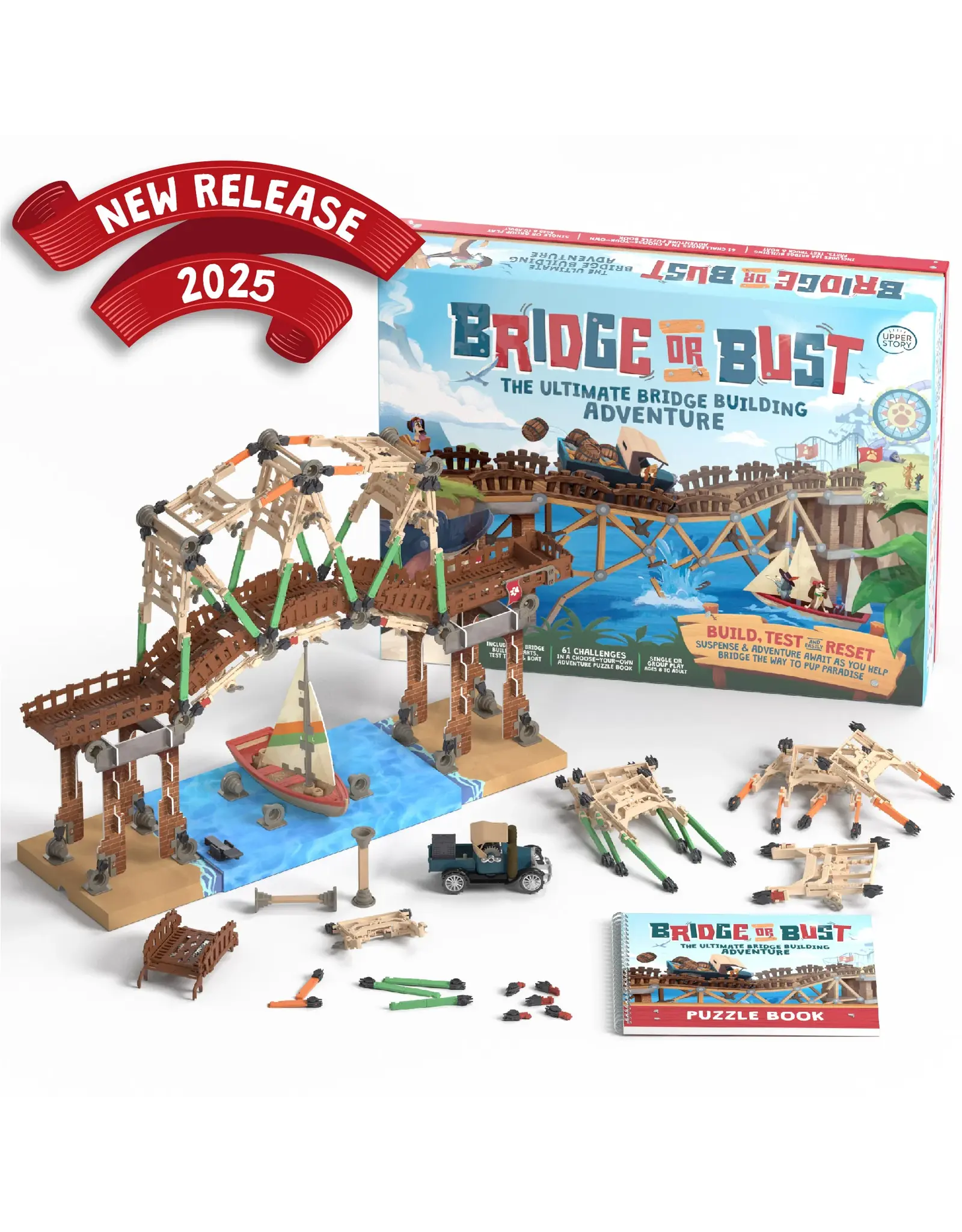 Upper Story Bridge or Bust - The Ultimate Bridge-Building Adventure