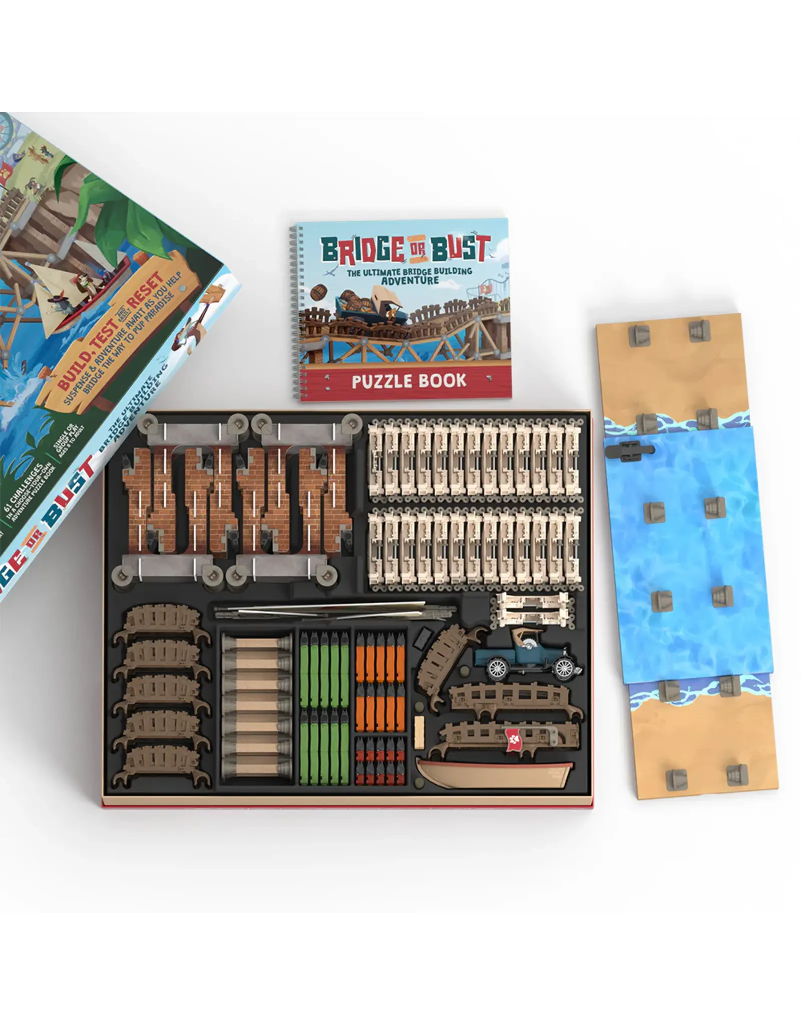 Upper Story Bridge or Bust - The Ultimate Bridge-Building Adventure