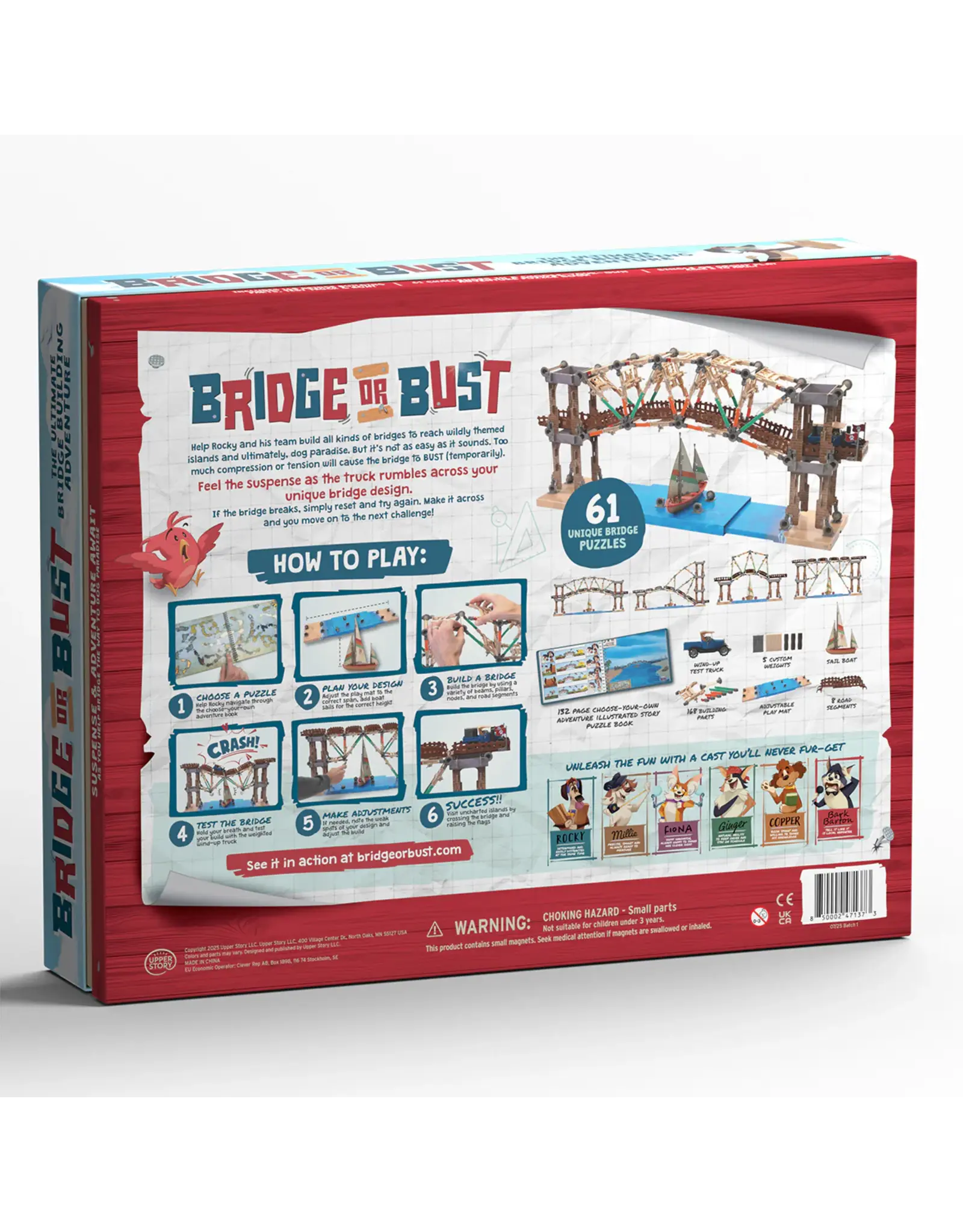 Upper Story Bridge or Bust - The Ultimate Bridge-Building Adventure