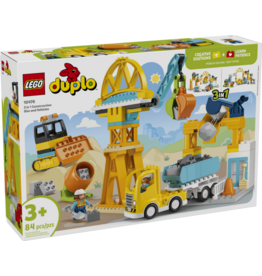 LEGO DUPLO Town 10476 3 in 1 Construction Site and Vehicles