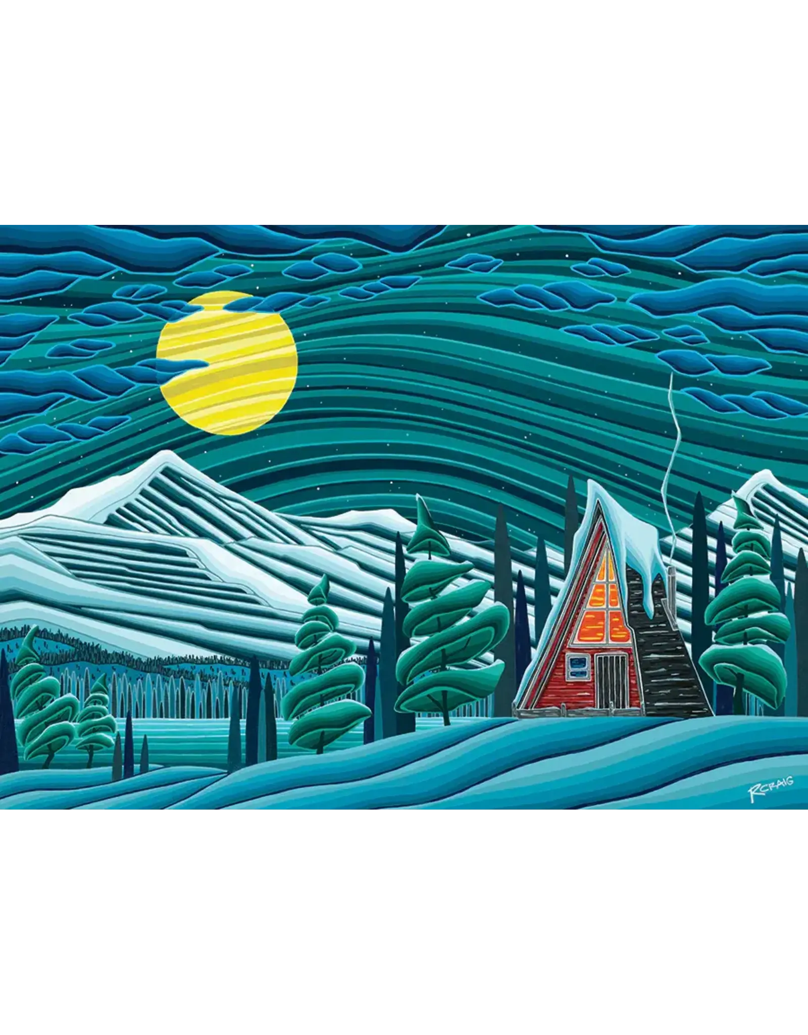 Cobble Hill Puzzles Winter Tranquility | 1000 Piece