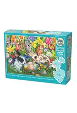 Cobble Hill Puzzles Easter Bunnies| Family Pieces 350