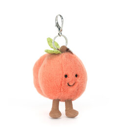 Jellycat Amuseables Peach Bag Charm