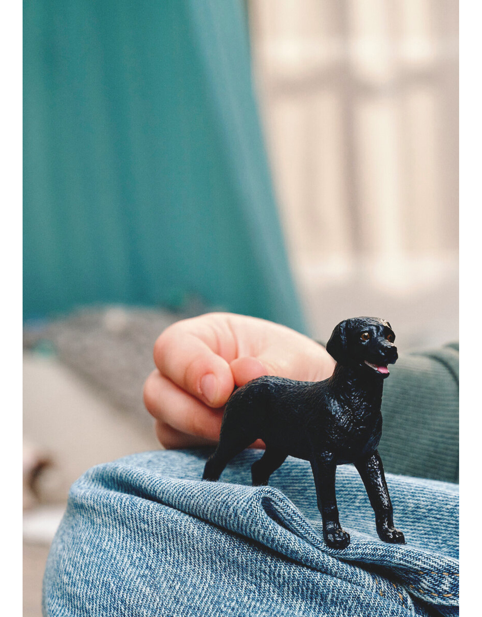 Schleich Black Labrador Retriever Female