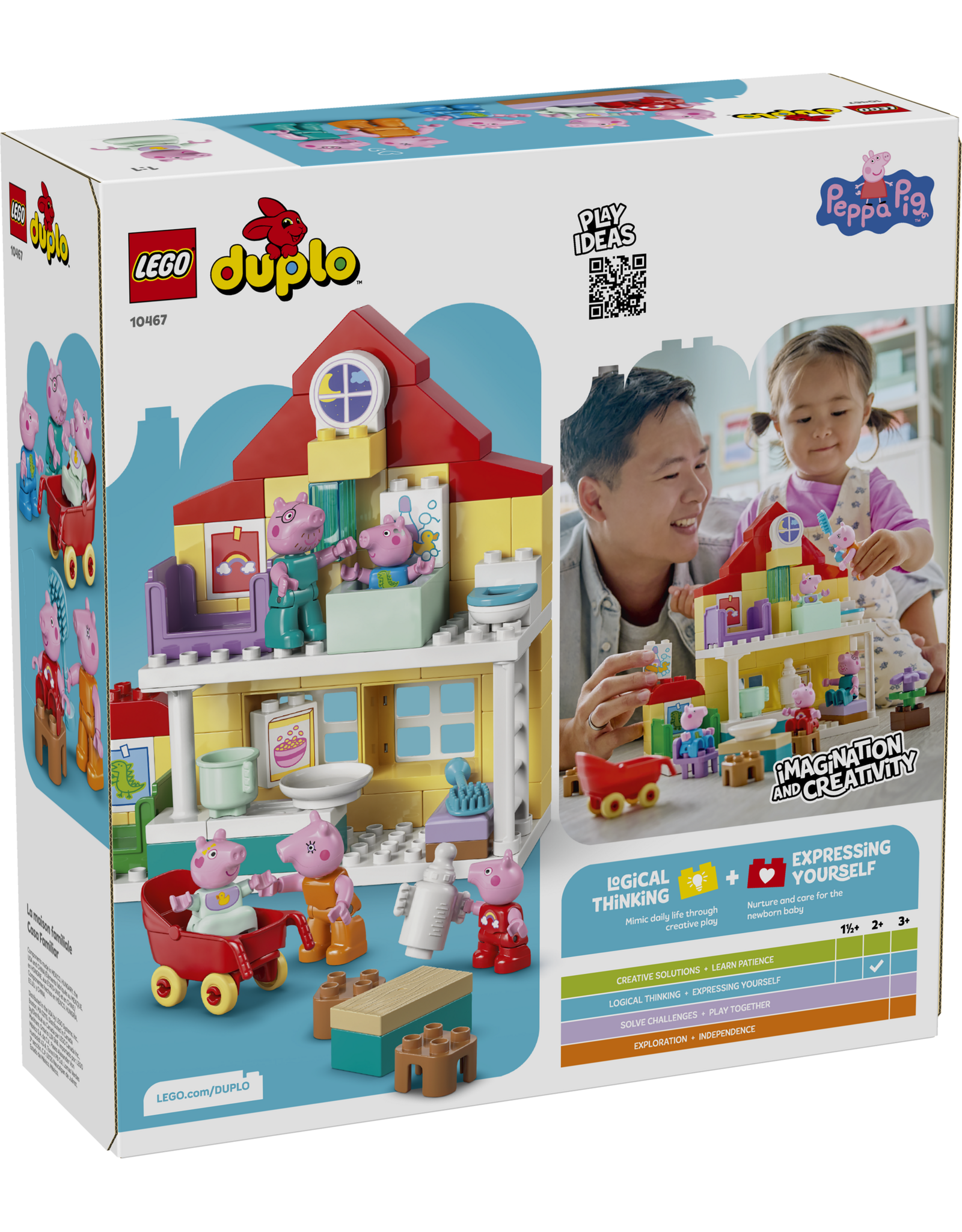 LEGO DUPLO Peppa Pig 10467 Family House