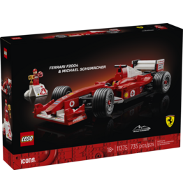 LEGO Icons 11375 Ferrari F2004 & Michael Schumacher