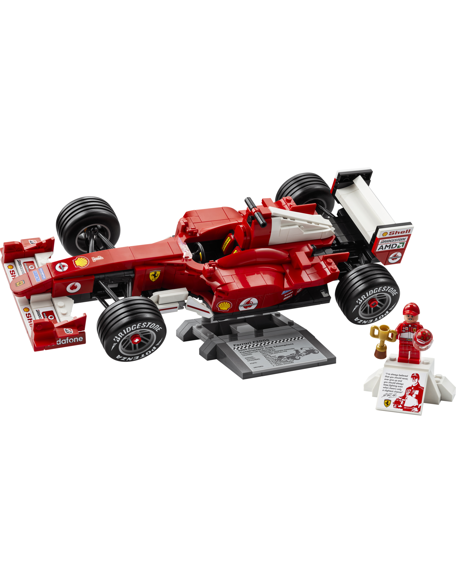 LEGO Icons 11375 Ferrari F2004 & Michael Schumacher